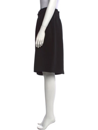 Donna Karan Ruffle Embellishment Knee-Length Skirt