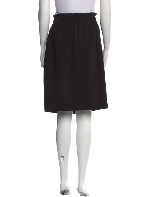 Donna Karan Ruffle Embellishment Knee-Length Skirt