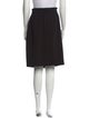 Donna Karan Ruffle Embellishment Knee-Length Skirt