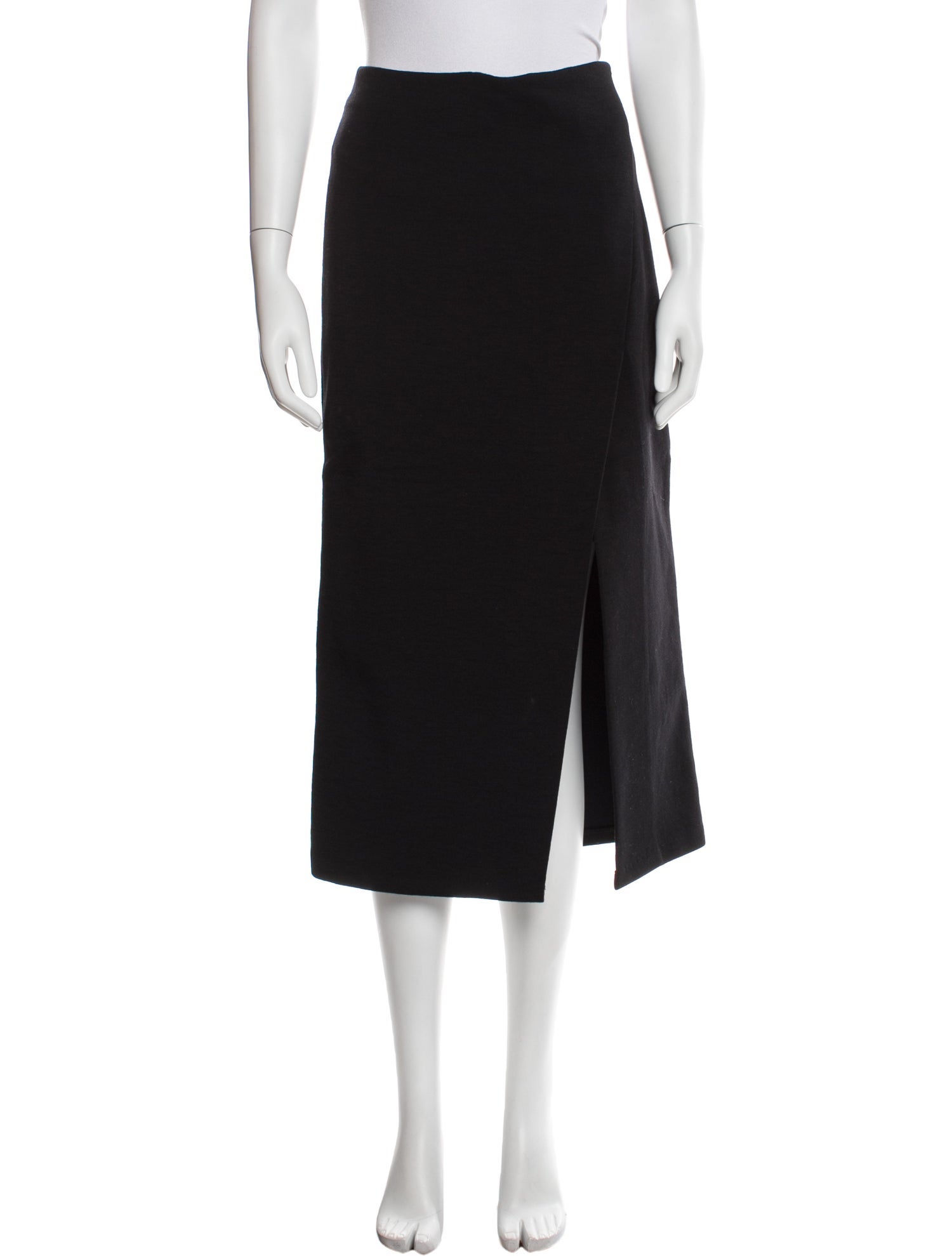 Donna Karan Wool Midi Length Skirt w/ Tags