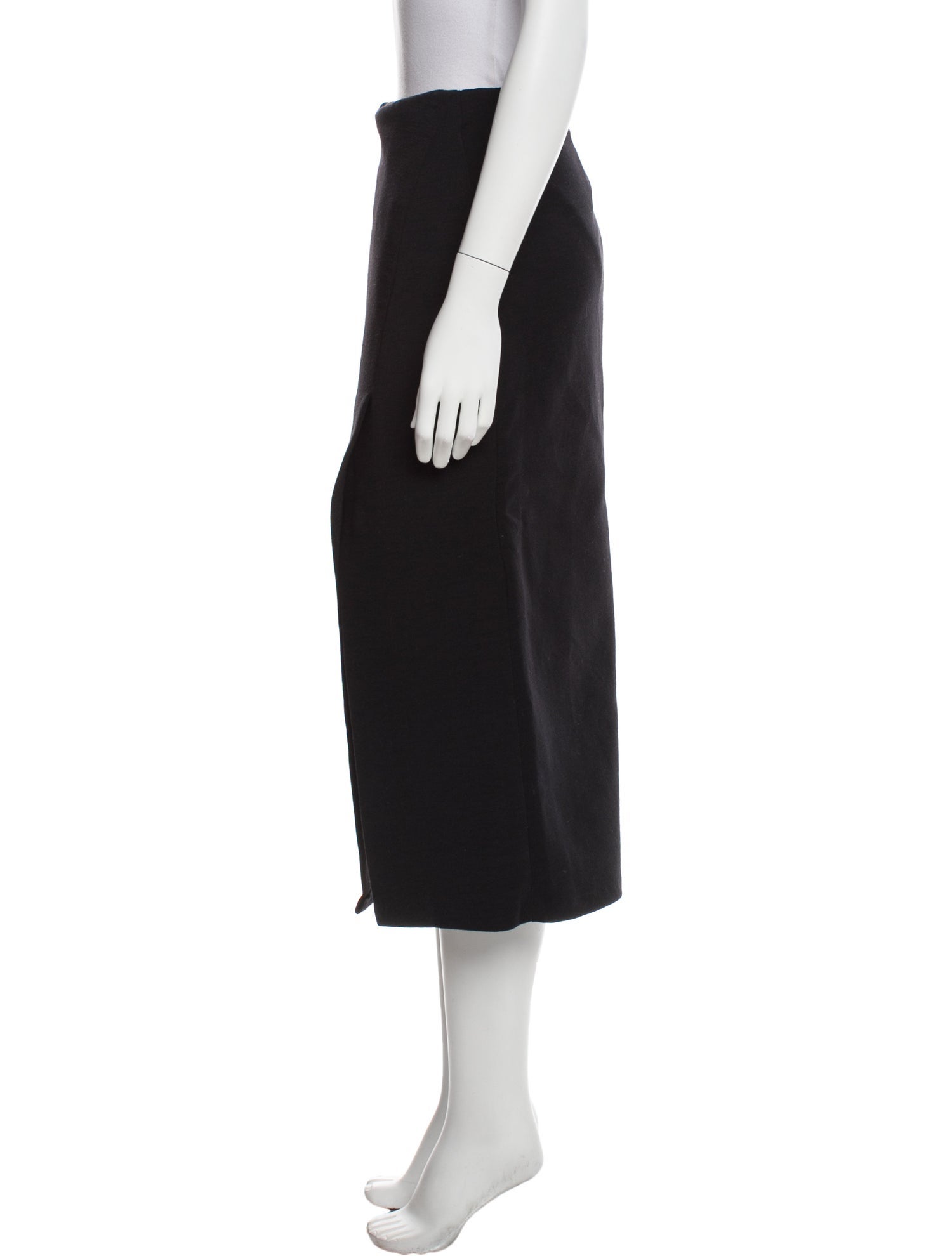 Donna Karan Wool Midi Length Skirt w/ Tags