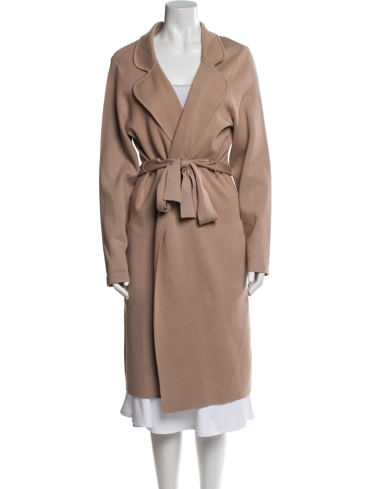 Donna Karan Wool Trench Coat
