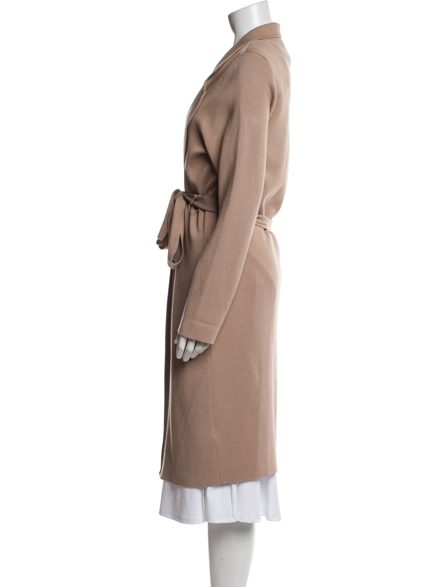 Donna Karan Wool Trench Coat