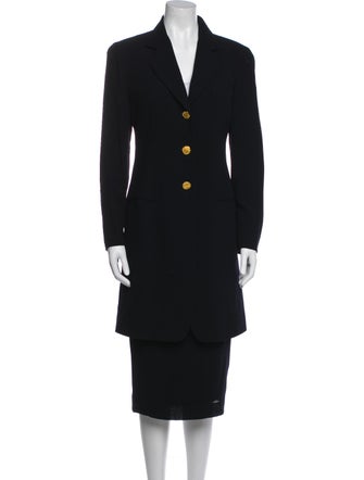 Donna Karan Wool Skirt Set