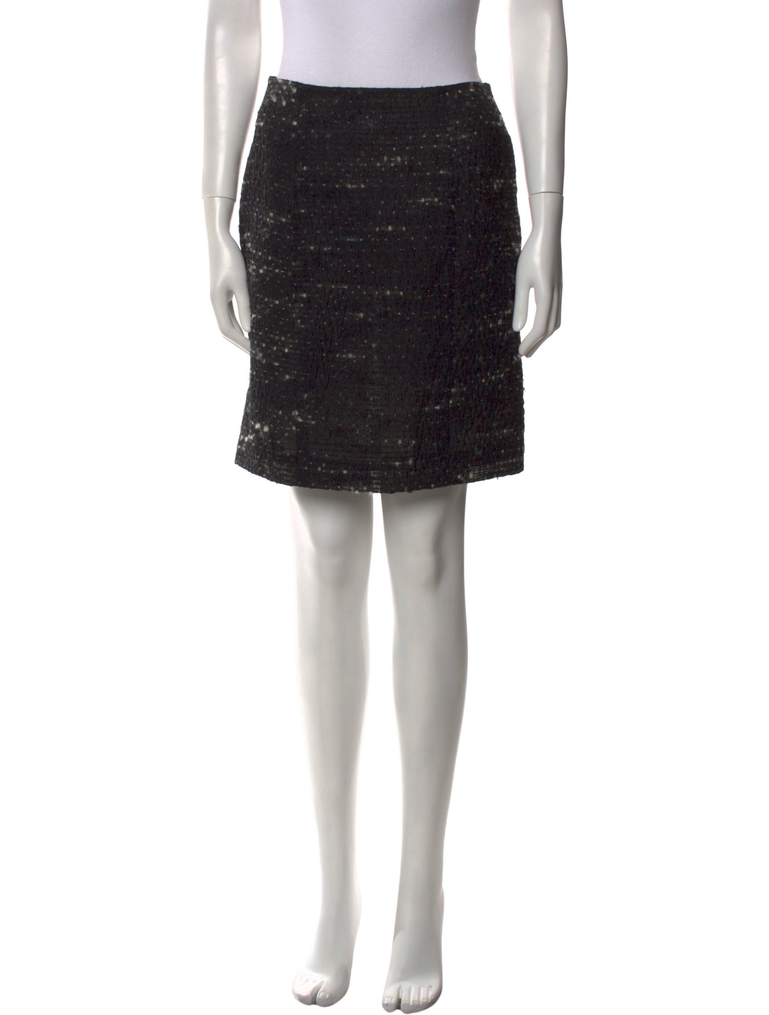 Donna Karan Wool Mini Skirt