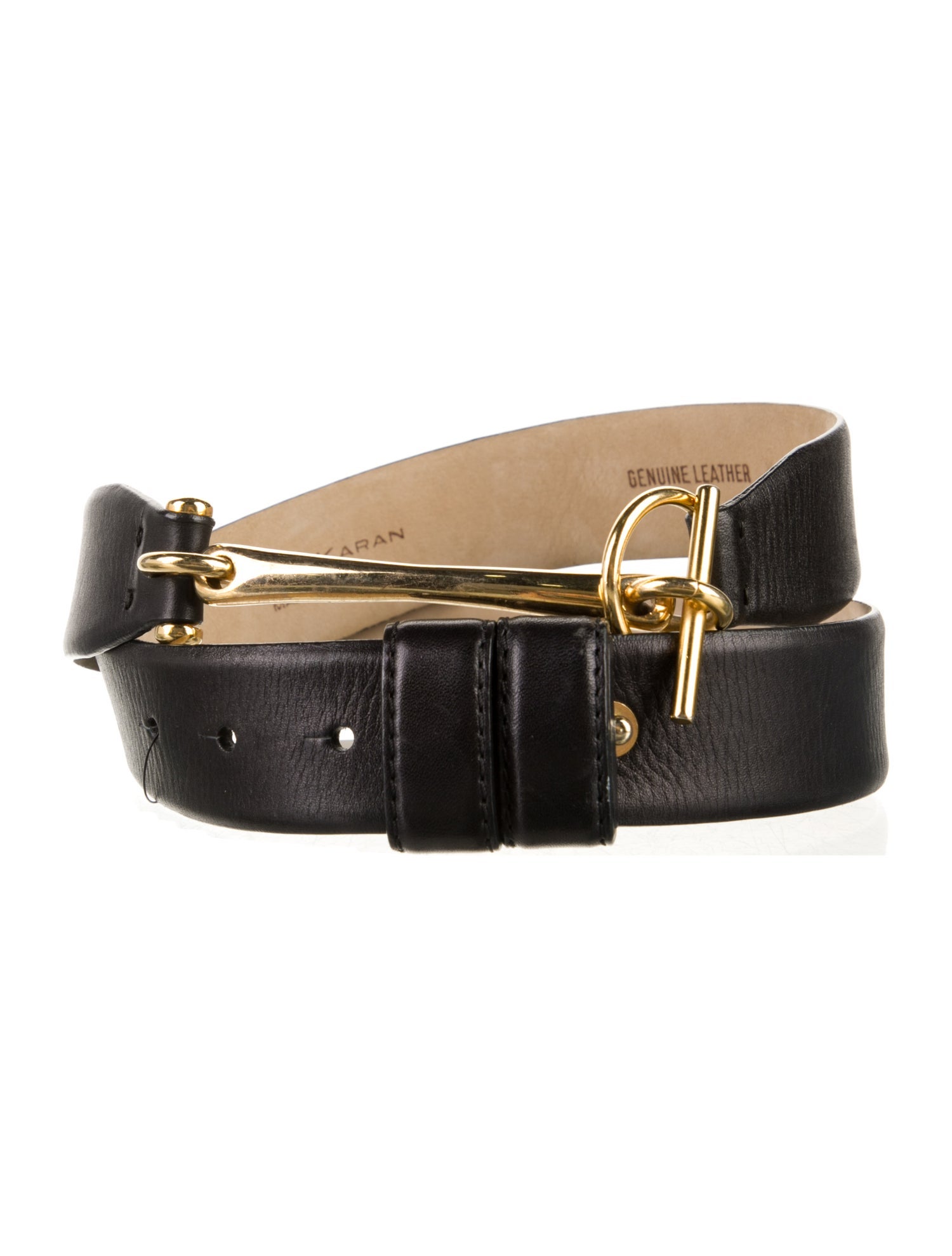 Donna Karan Leather Waist Belt