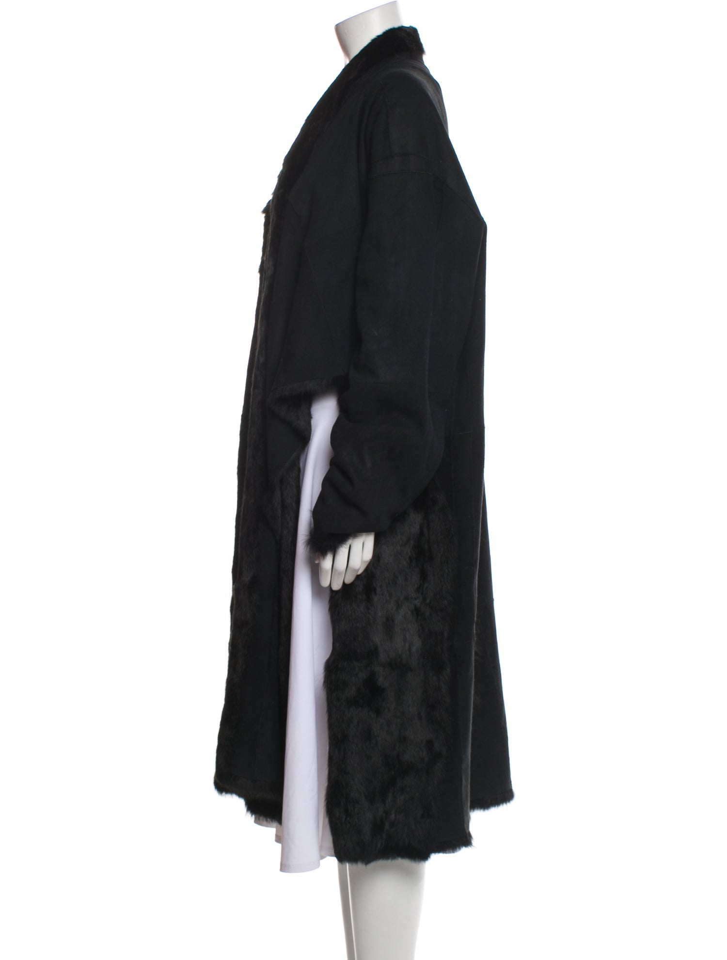 Donna Karan Faux Fur Vest