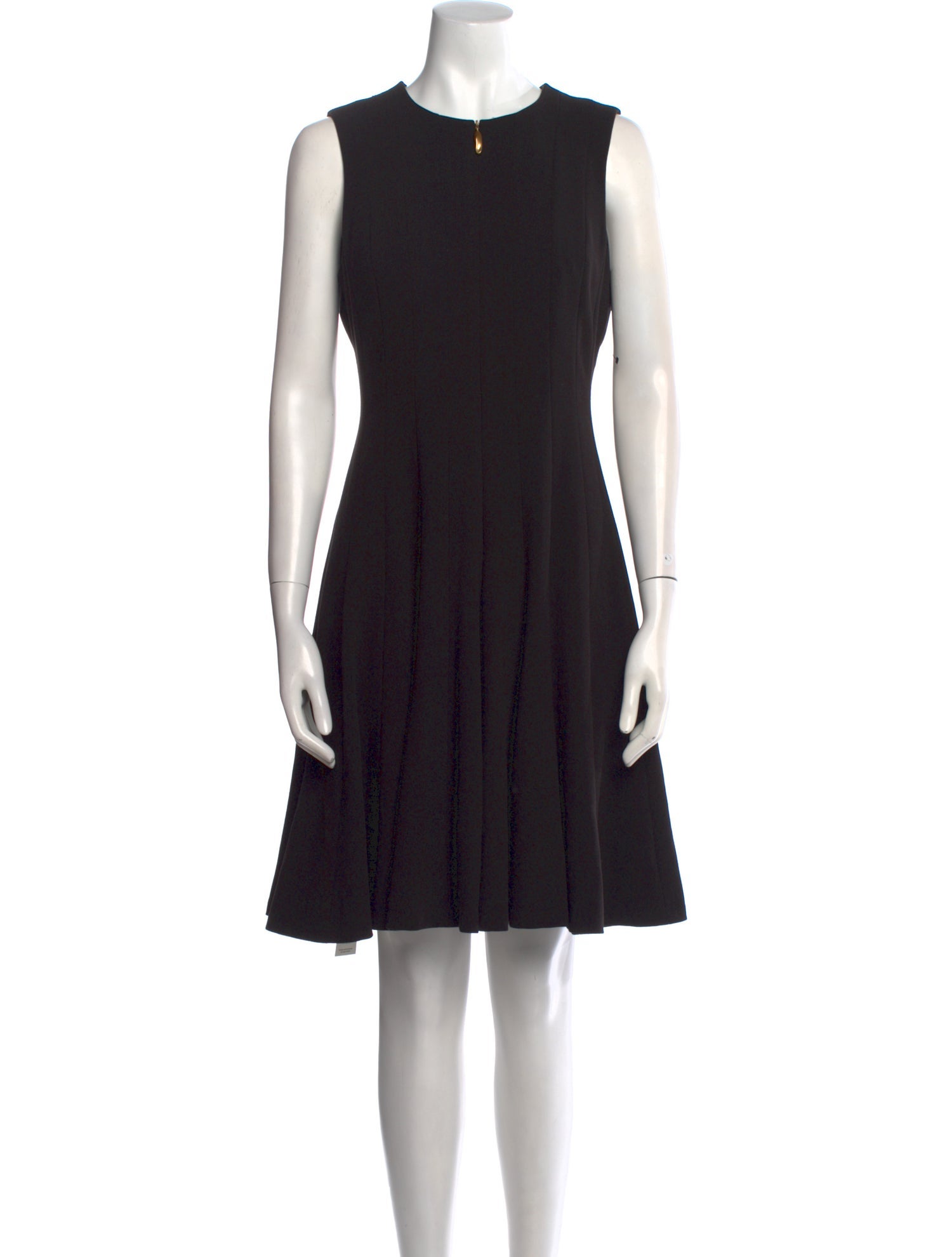 Donna Karan Crew Neck Mini Dress