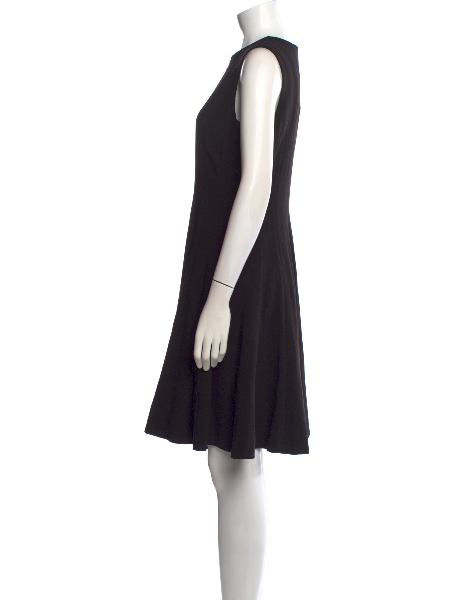 Donna Karan Crew Neck Mini Dress