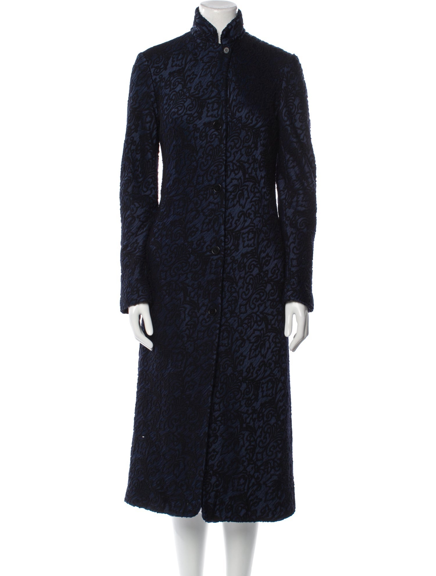 Donna Karan Cashmere Faux Fur Coat