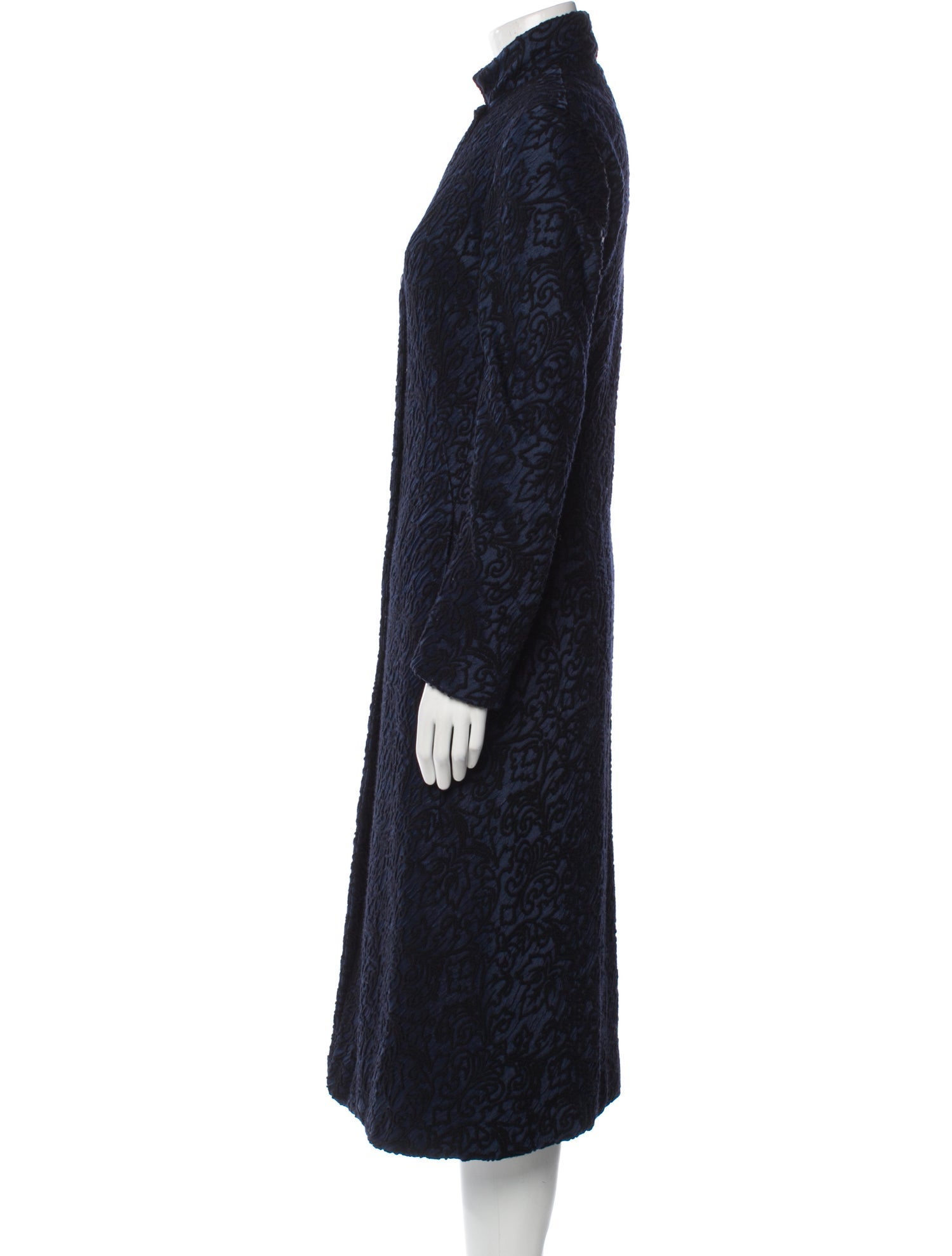 Donna Karan Cashmere Faux Fur Coat