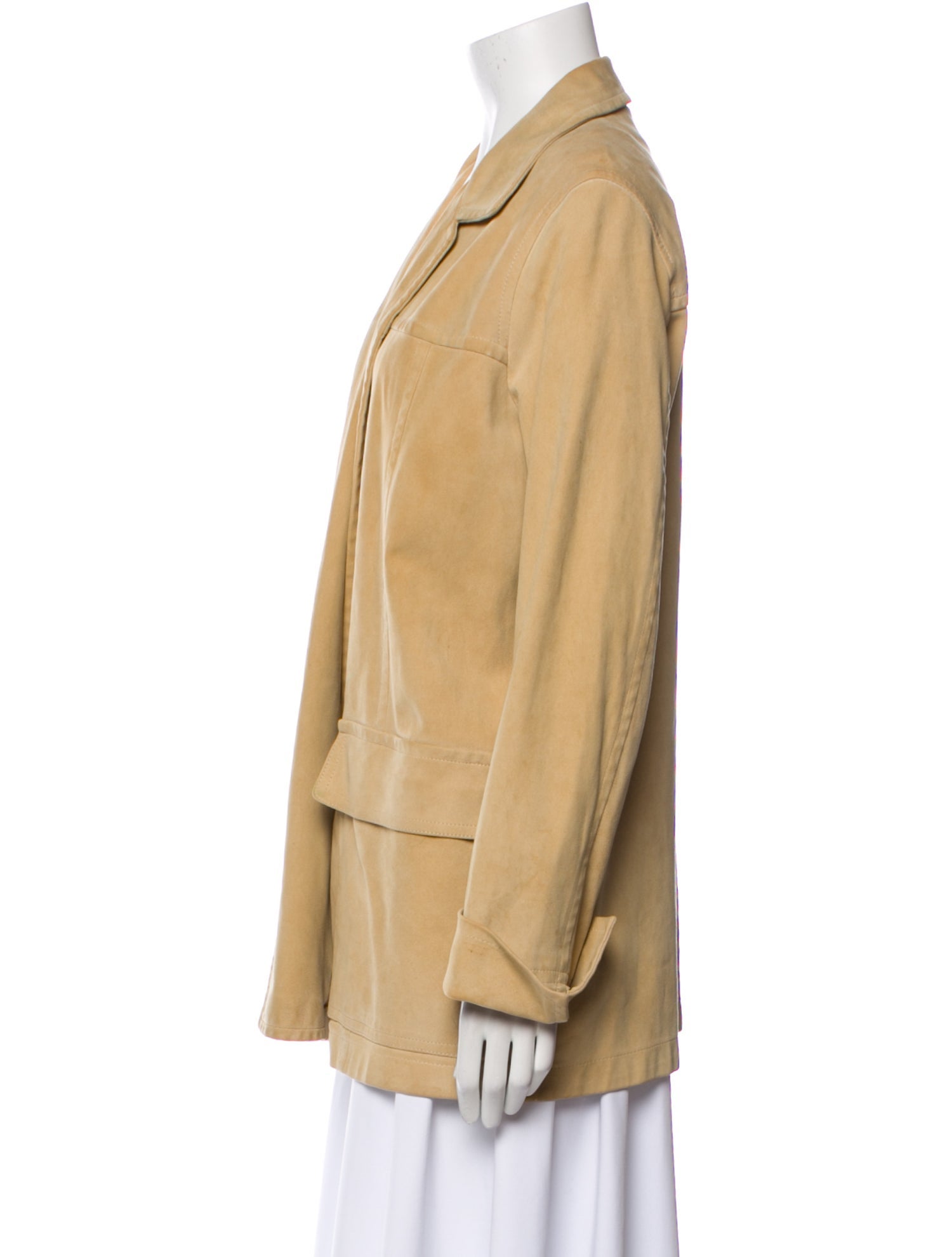 Donna Karan Suede Blazer