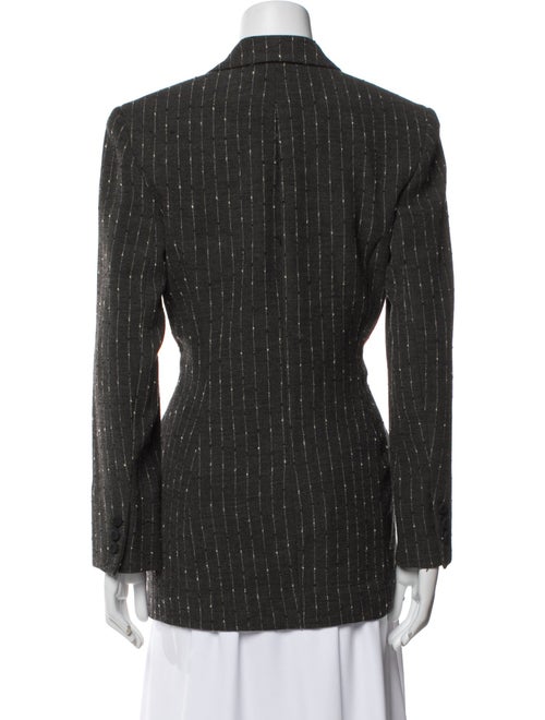 Donna Karan Wool Striped Blazer