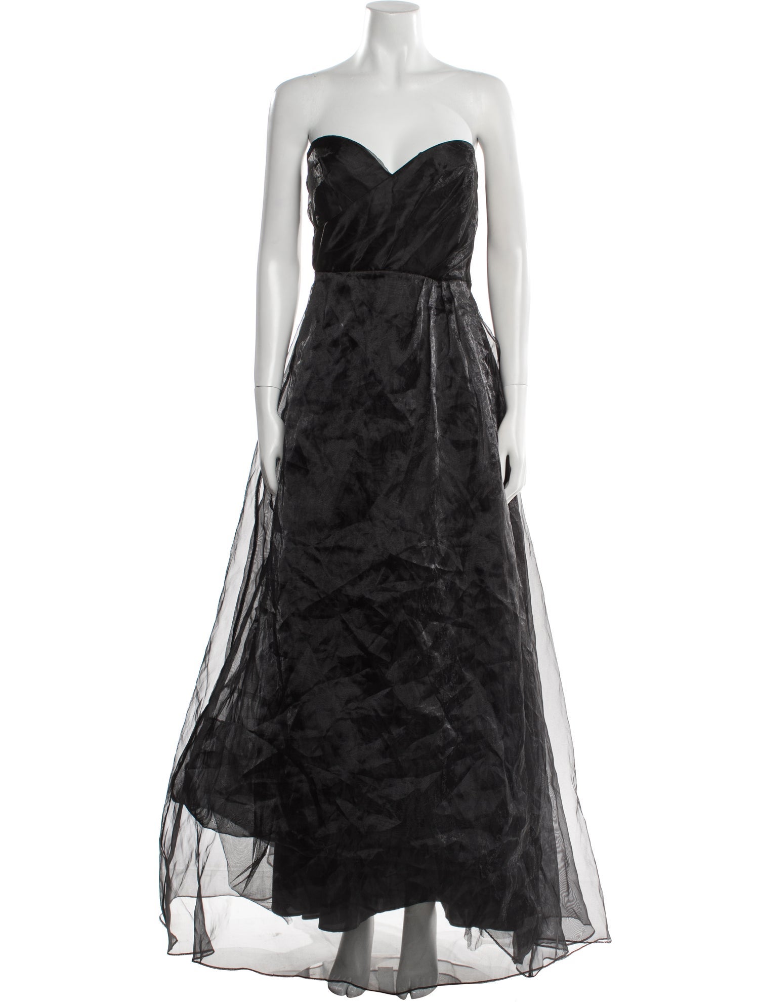 Donna Karan Strapless Long Dress w/ Tags
