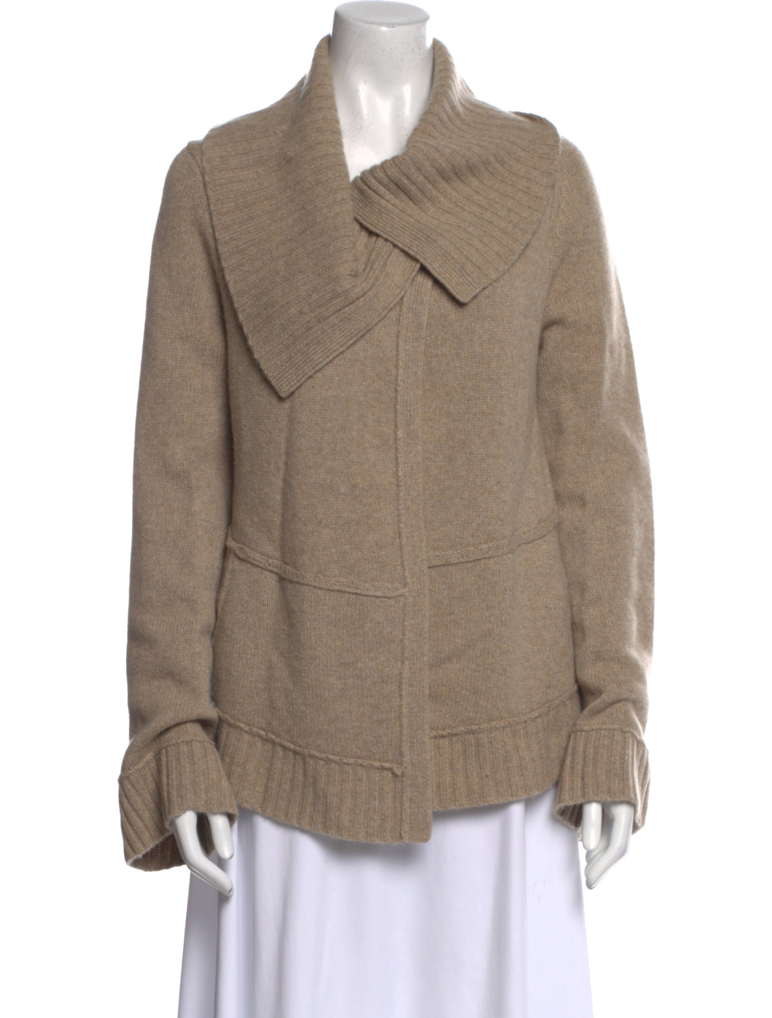 Donna Karan Cashmere Cowl Neck Sweater