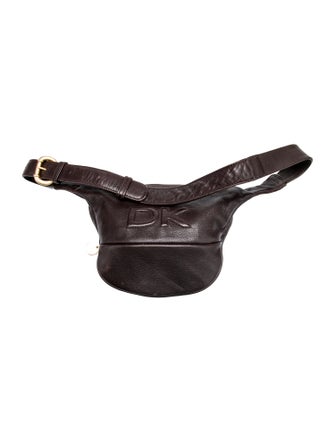 Donna Karan Leather Belt Bag