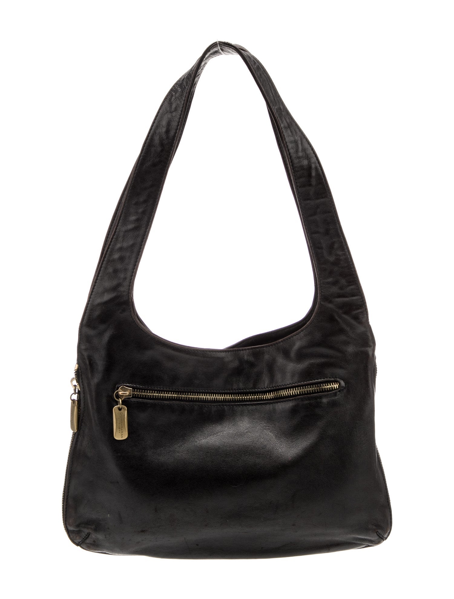 Donna Karan Leather Shoulder Bag