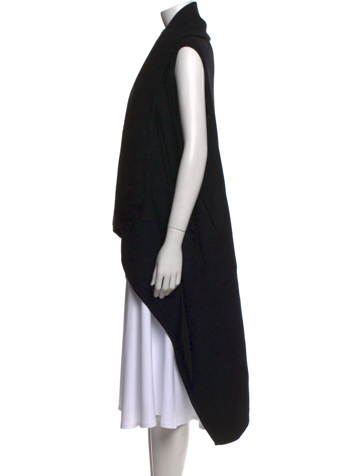 Donna Karan Cashmere Open Front Sweater