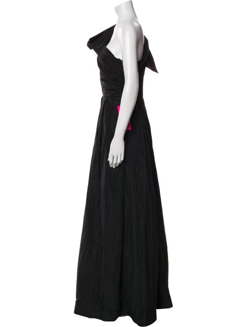Donna Karan One-Shoulder Long Dress
