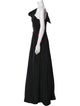 Donna Karan One-Shoulder Long Dress