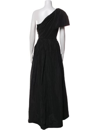 Donna Karan One-Shoulder Long Dress