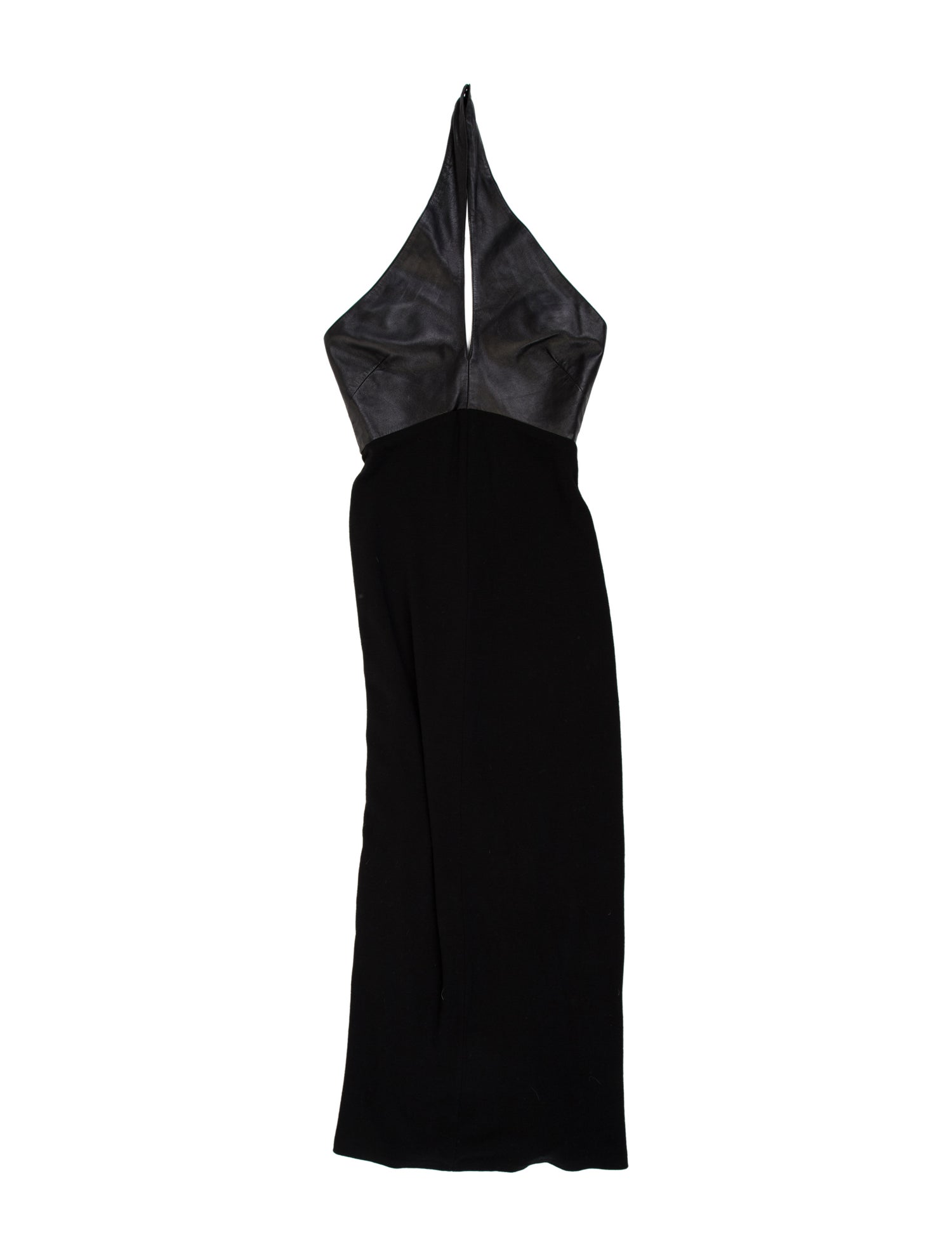 Donna Karan Wool Long Dress