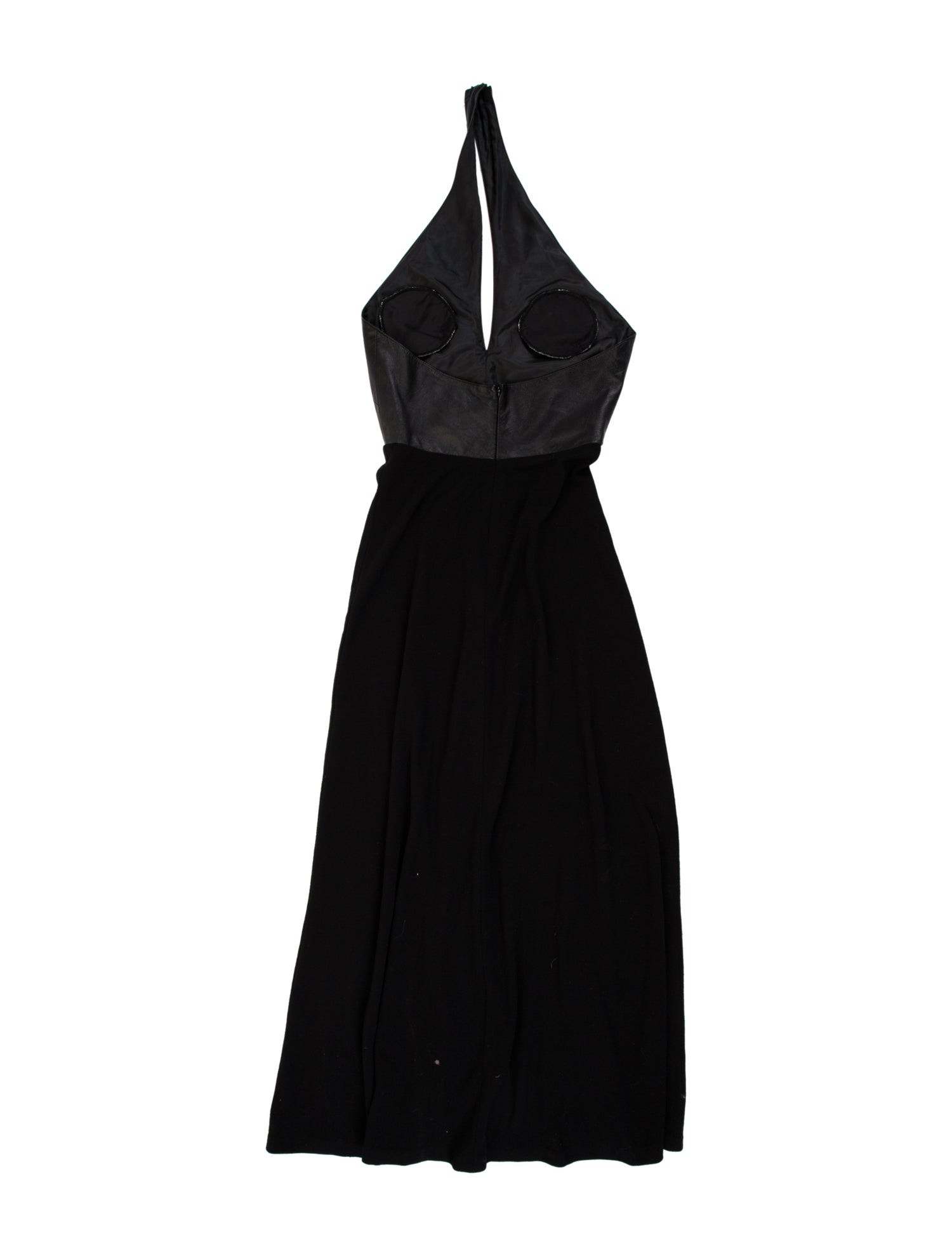 Donna Karan Wool Long Dress