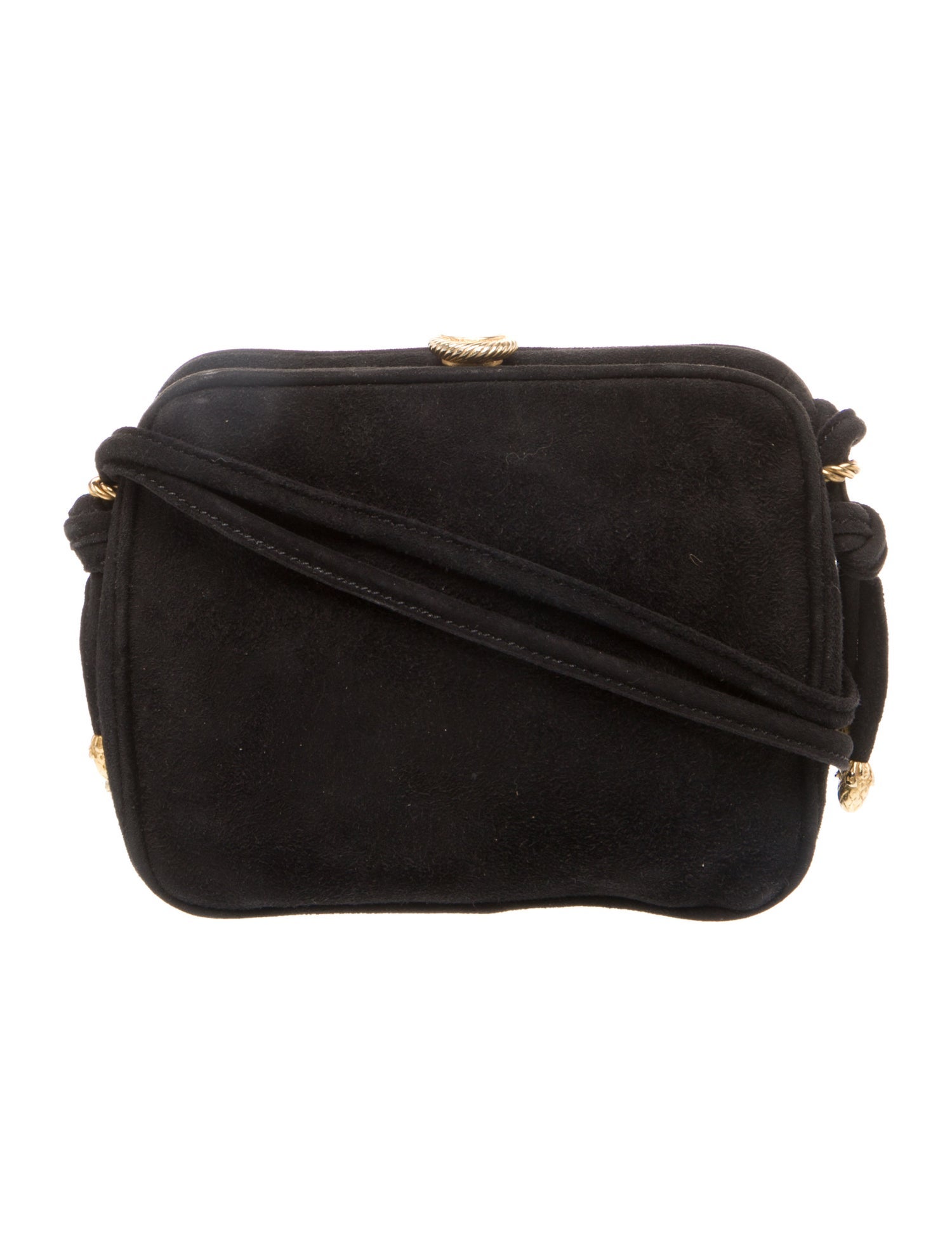 Donna Karan Suede Crossbody Bag