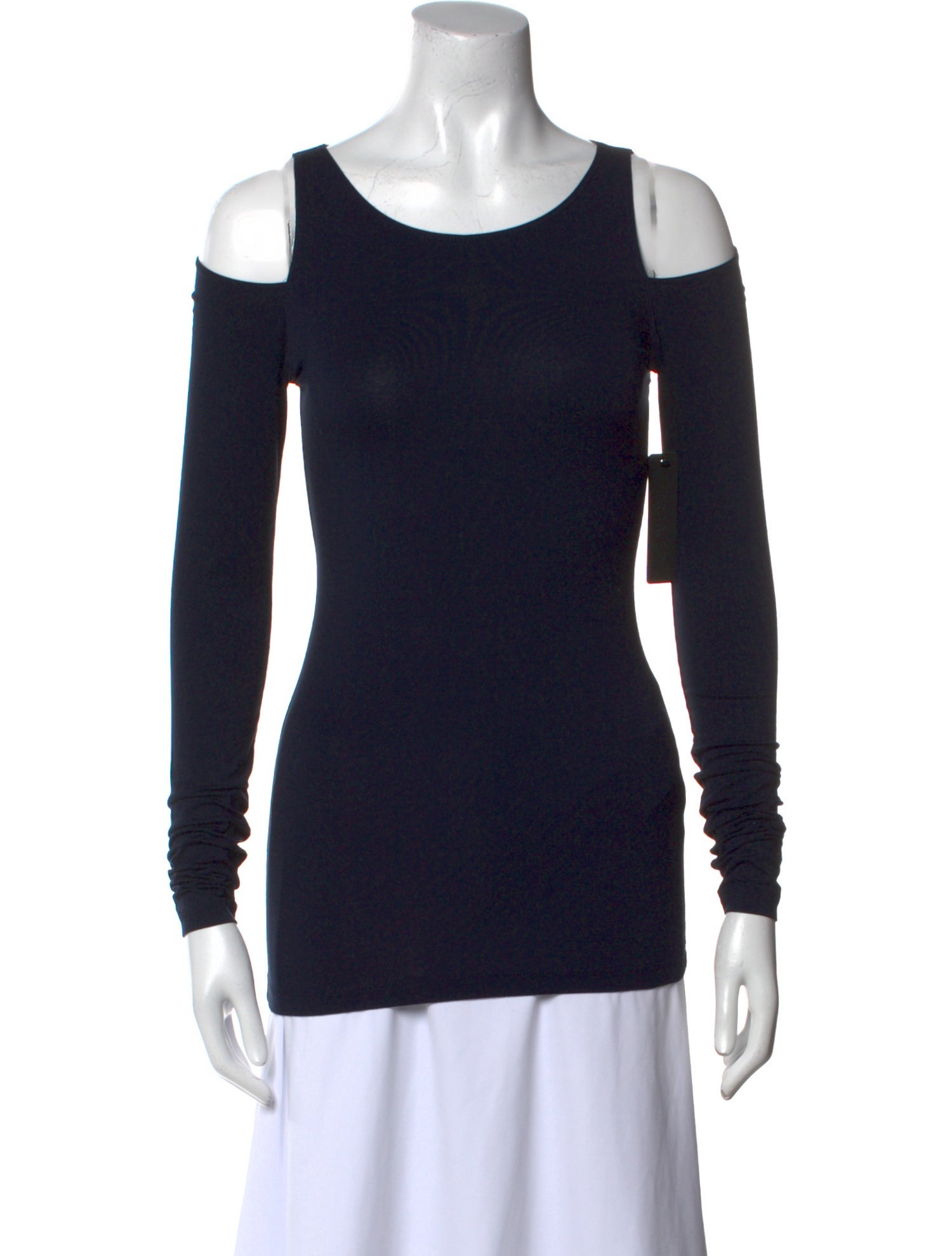 Donna Karan Scoop Neck Long Sleeve Top w/ Tags