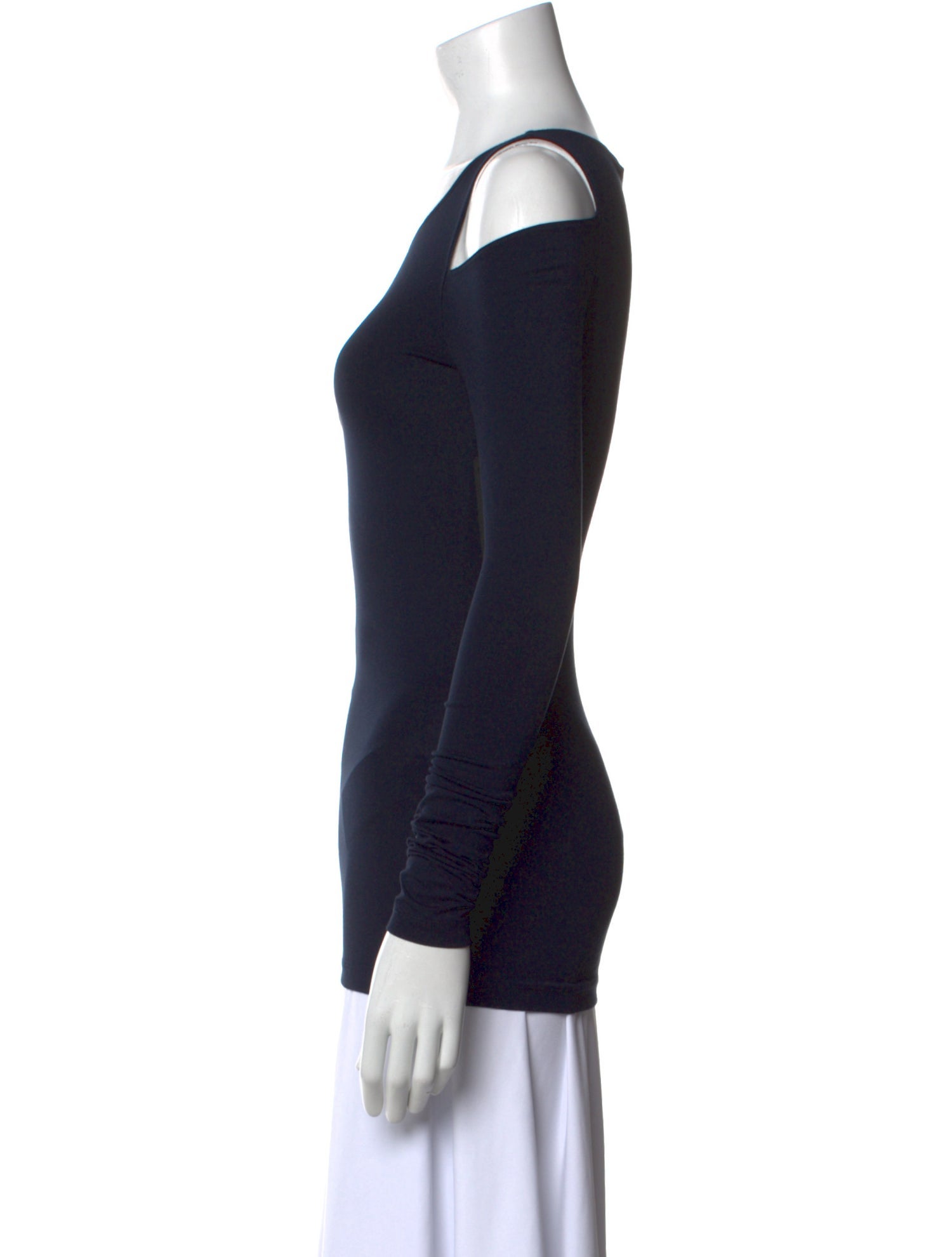 Donna Karan Scoop Neck Long Sleeve Top w/ Tags