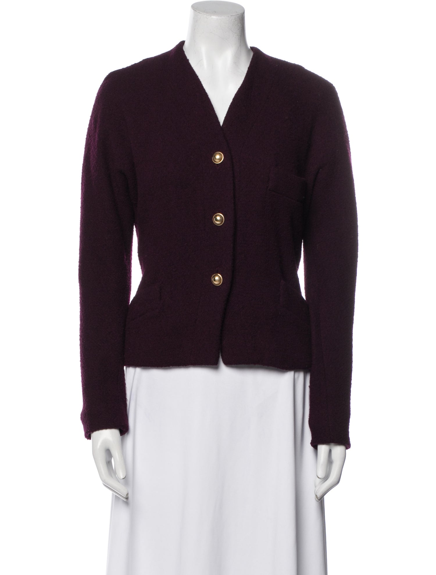 Donna Karan Wool Evening Jacket