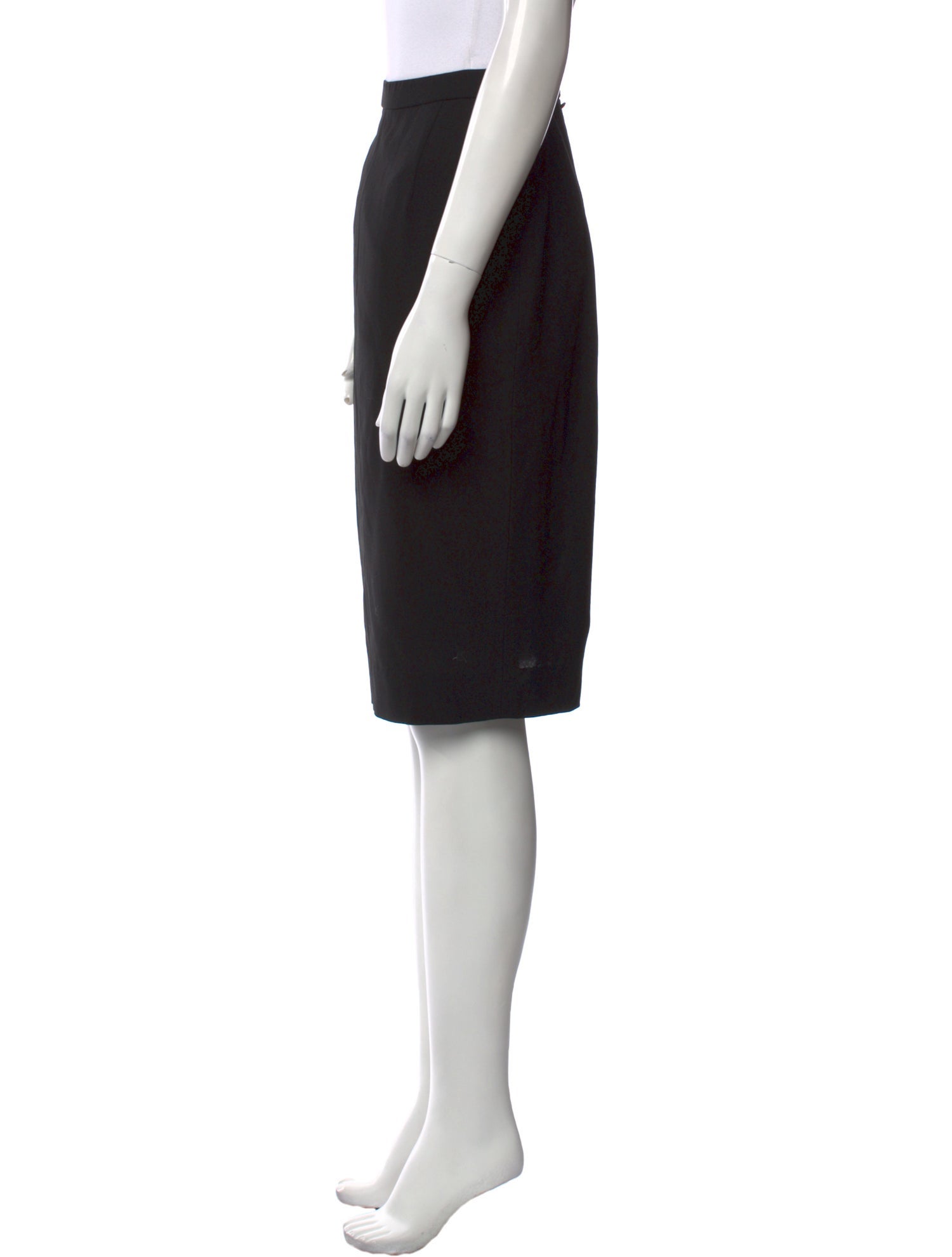 Donna Karan Wool Knee-Length Skirt