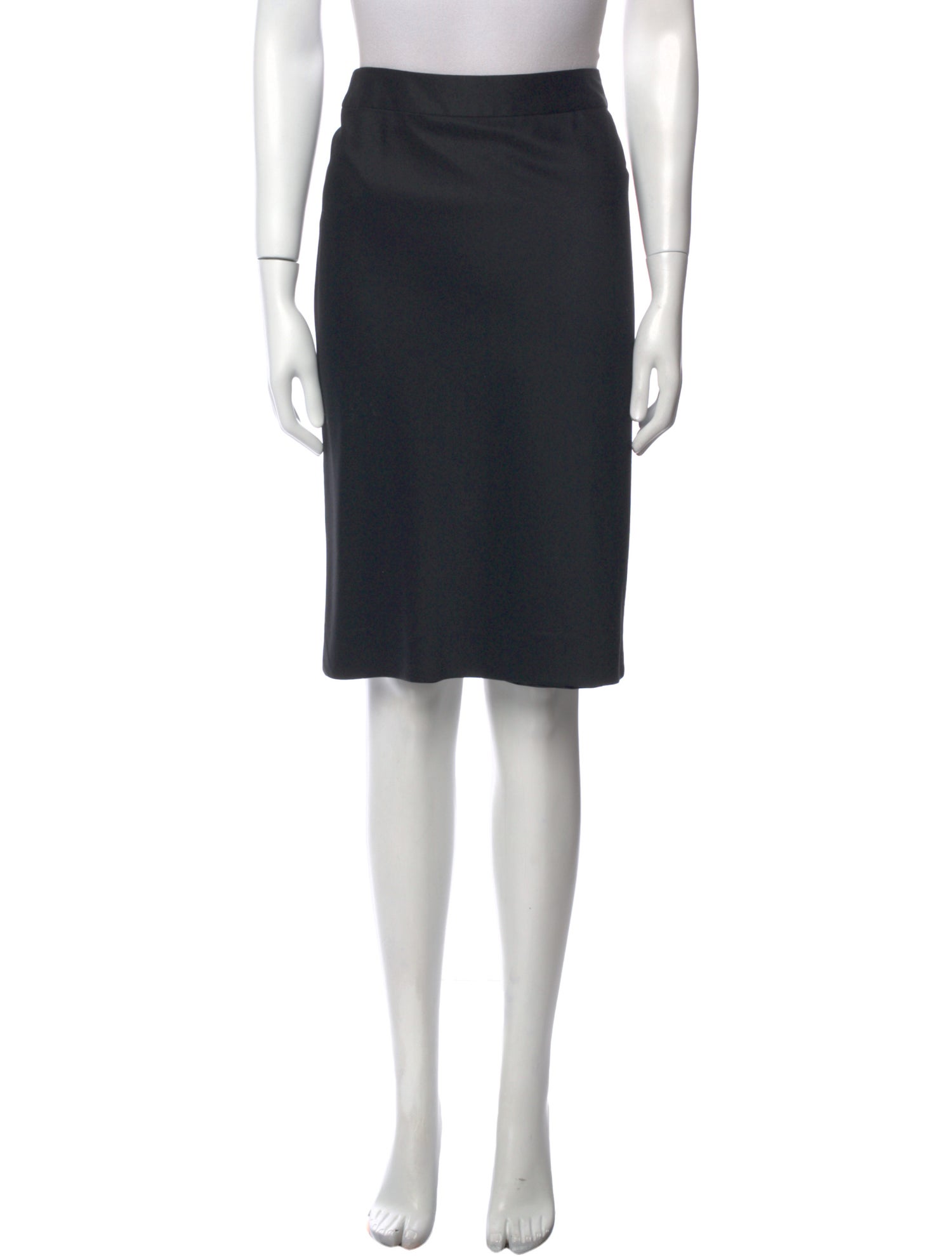 Donna Karan Wool Knee-Length Skirt