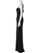 Donna Karan Cowl Neck Long Dress
