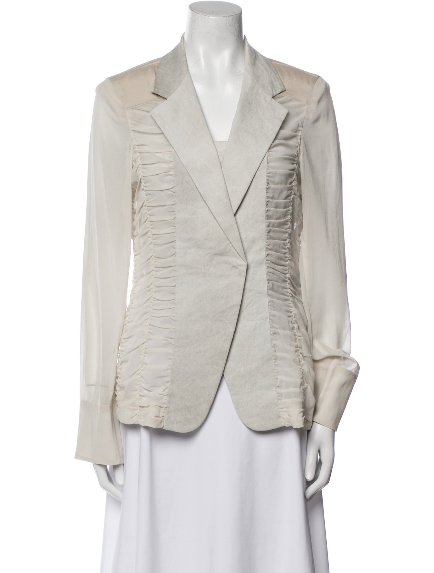 Donna Karan Linen Blazer