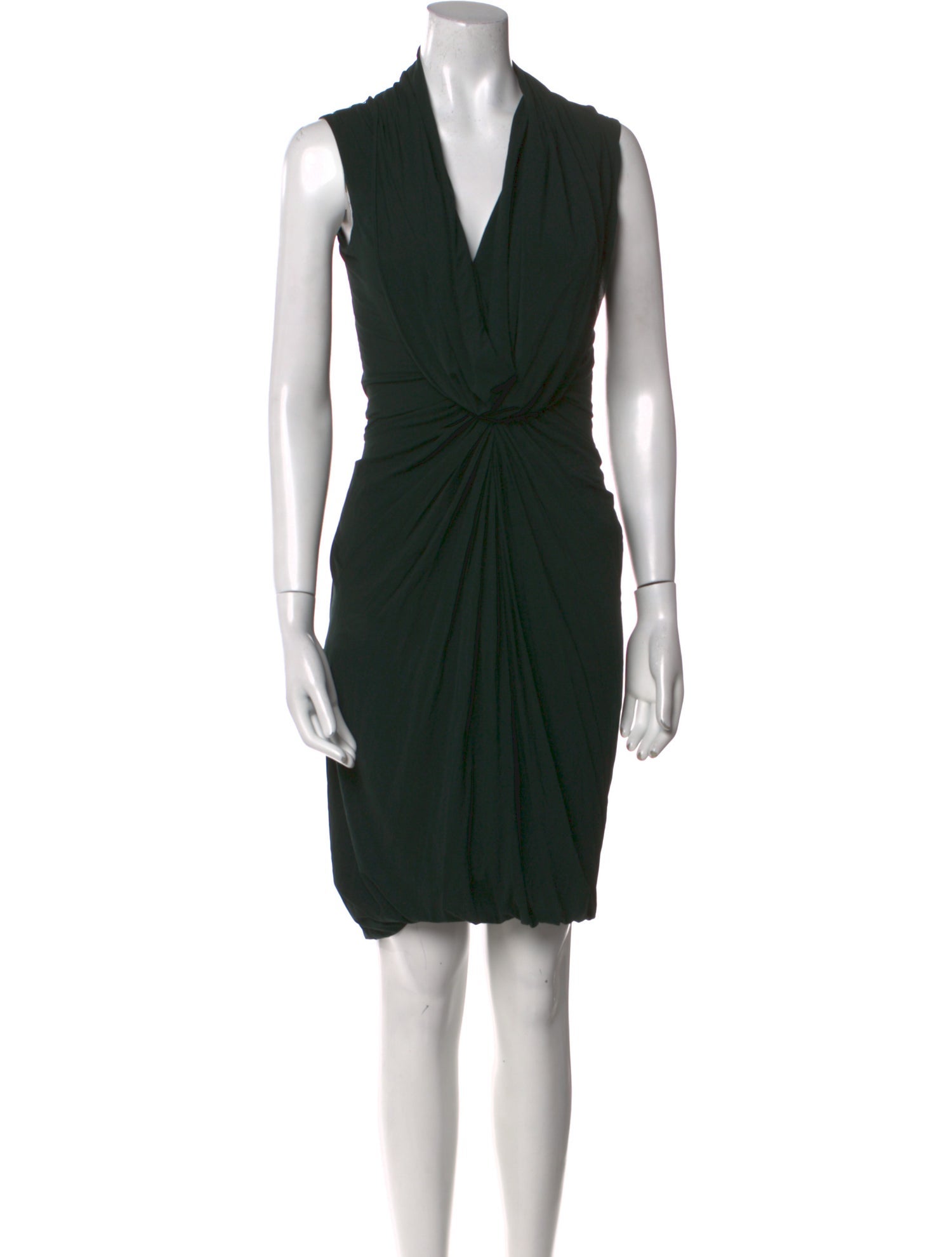 Donna Karan V-Neck Long Dress