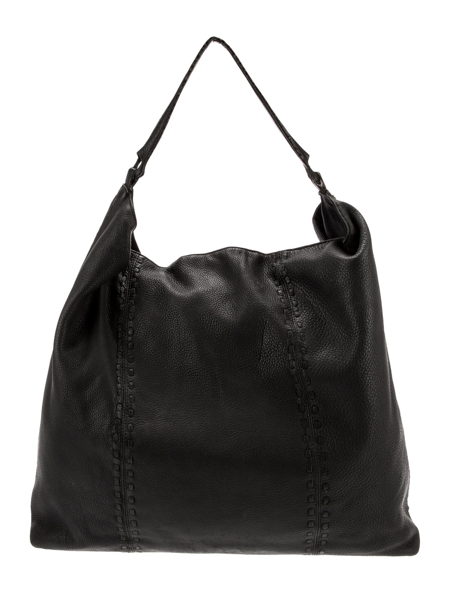 Donna Karan Leather Hobo