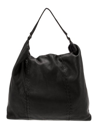Donna Karan Leather Hobo