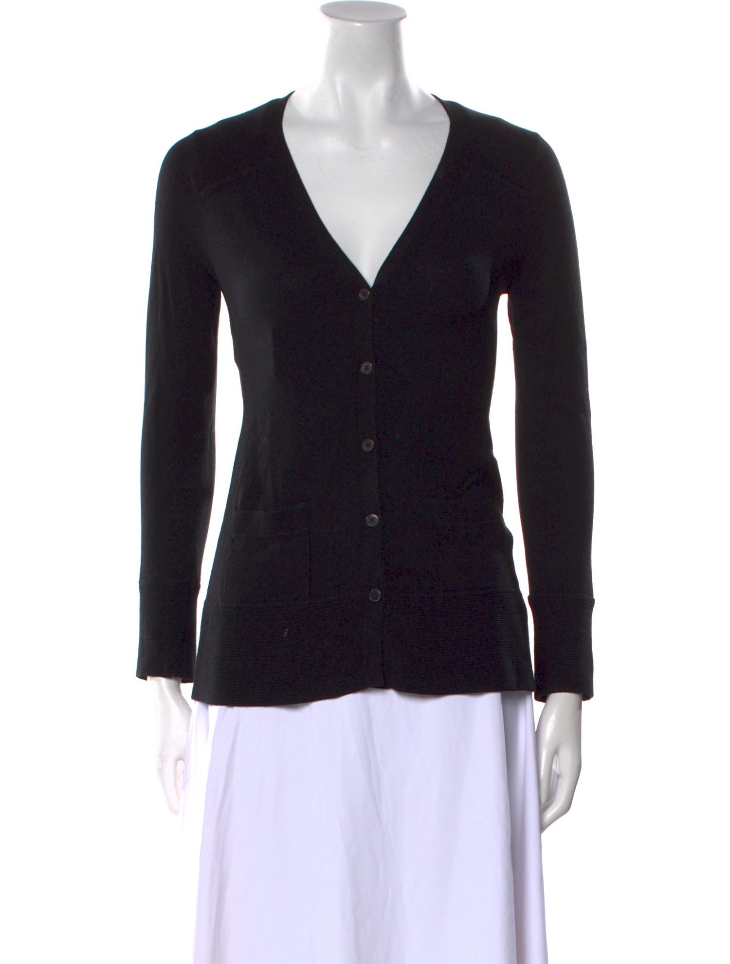 Donna Karan V-Neck Sweater