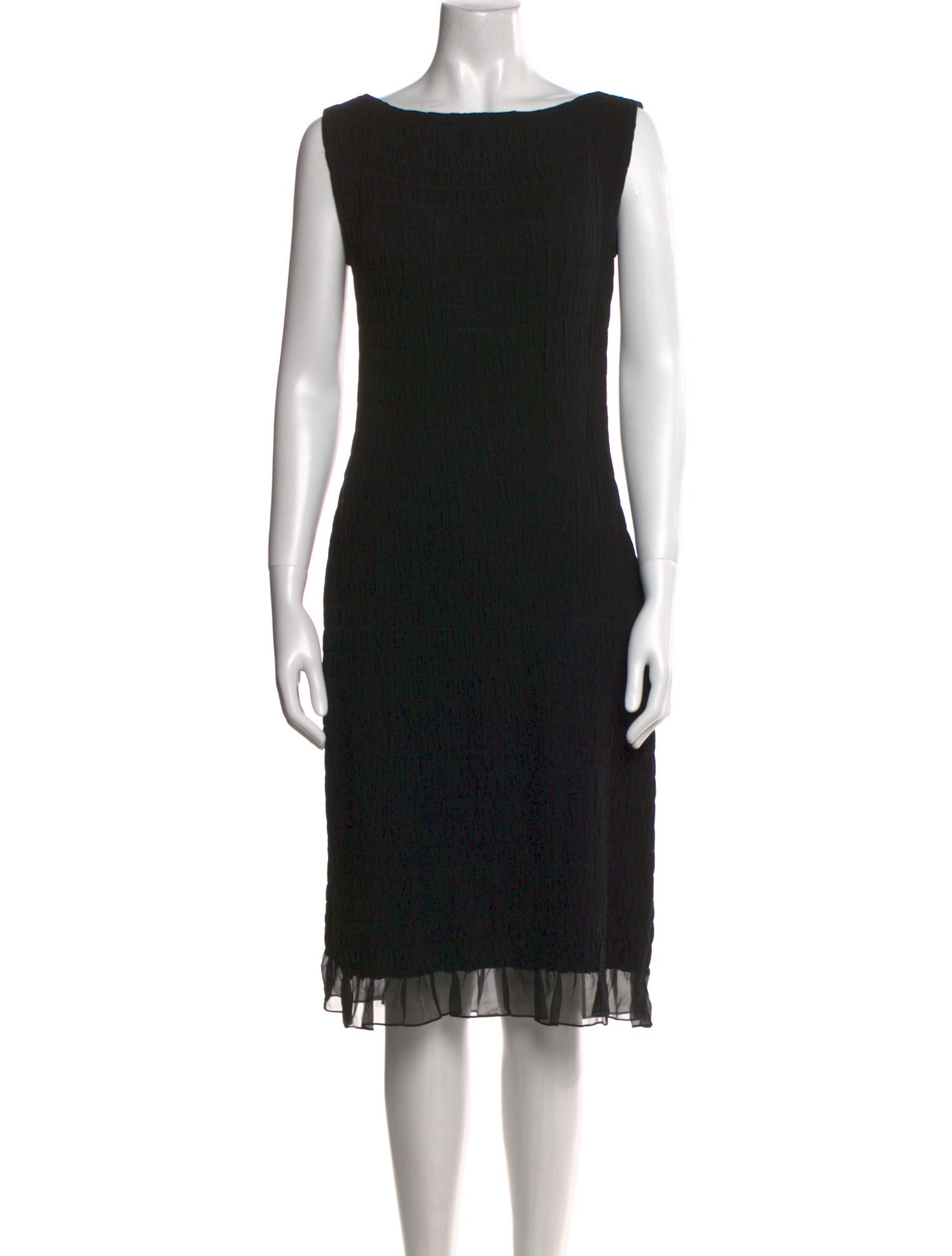 Donna Karan Silk Midi Length Dress