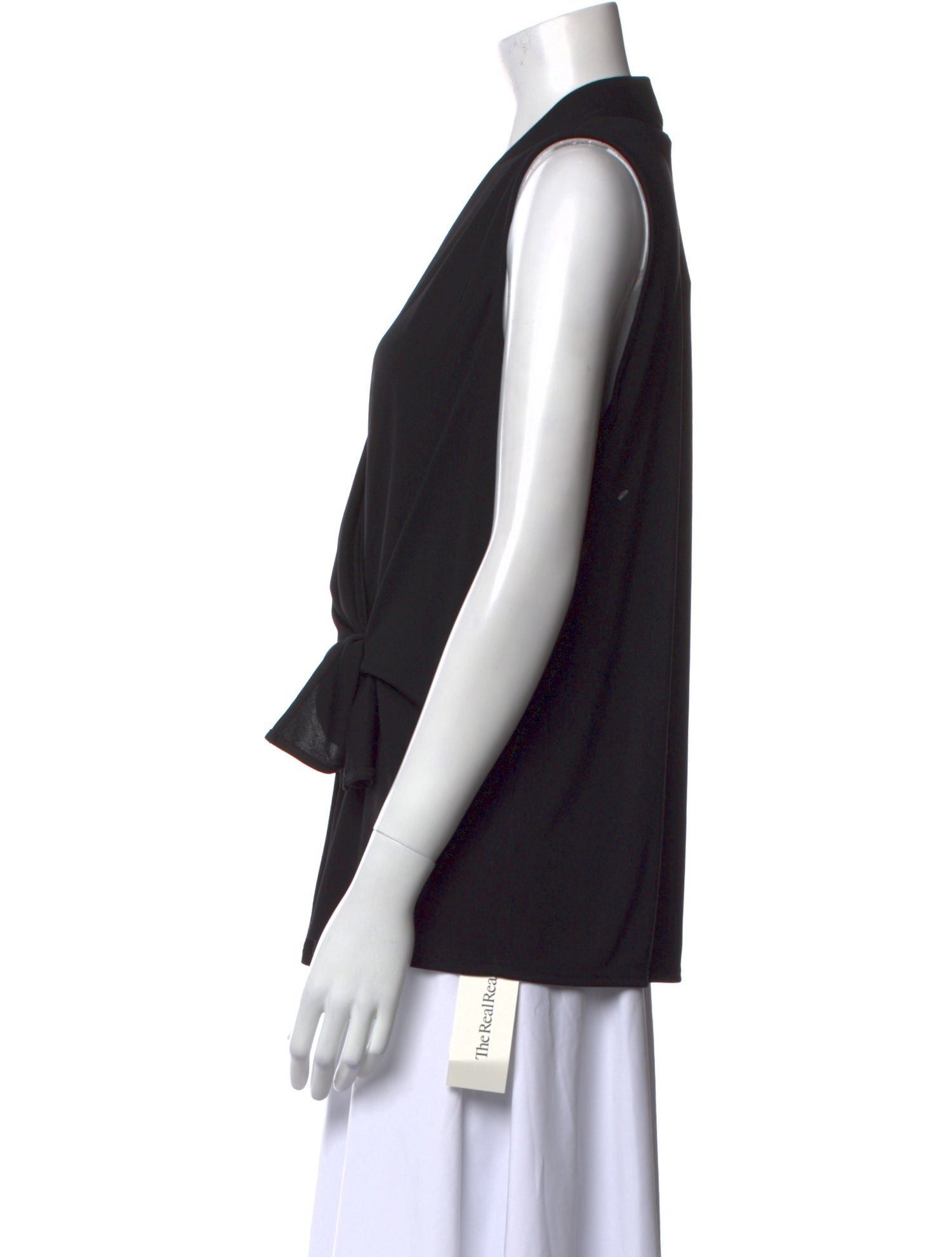 Donna Karan V-Neck Sleeveless Blouse w/ Tags