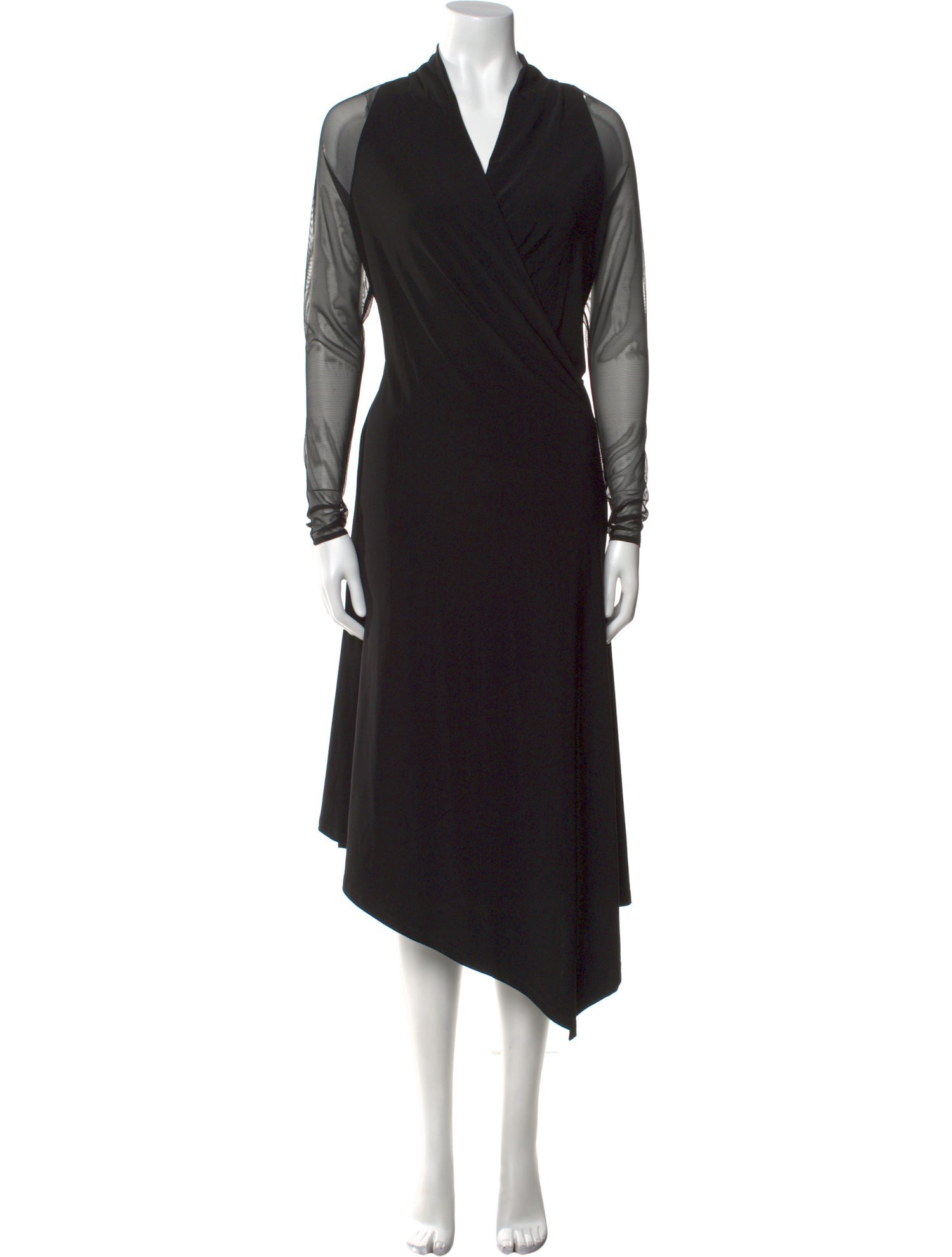Donna Karan V-Neck Long Dress w/ Tags