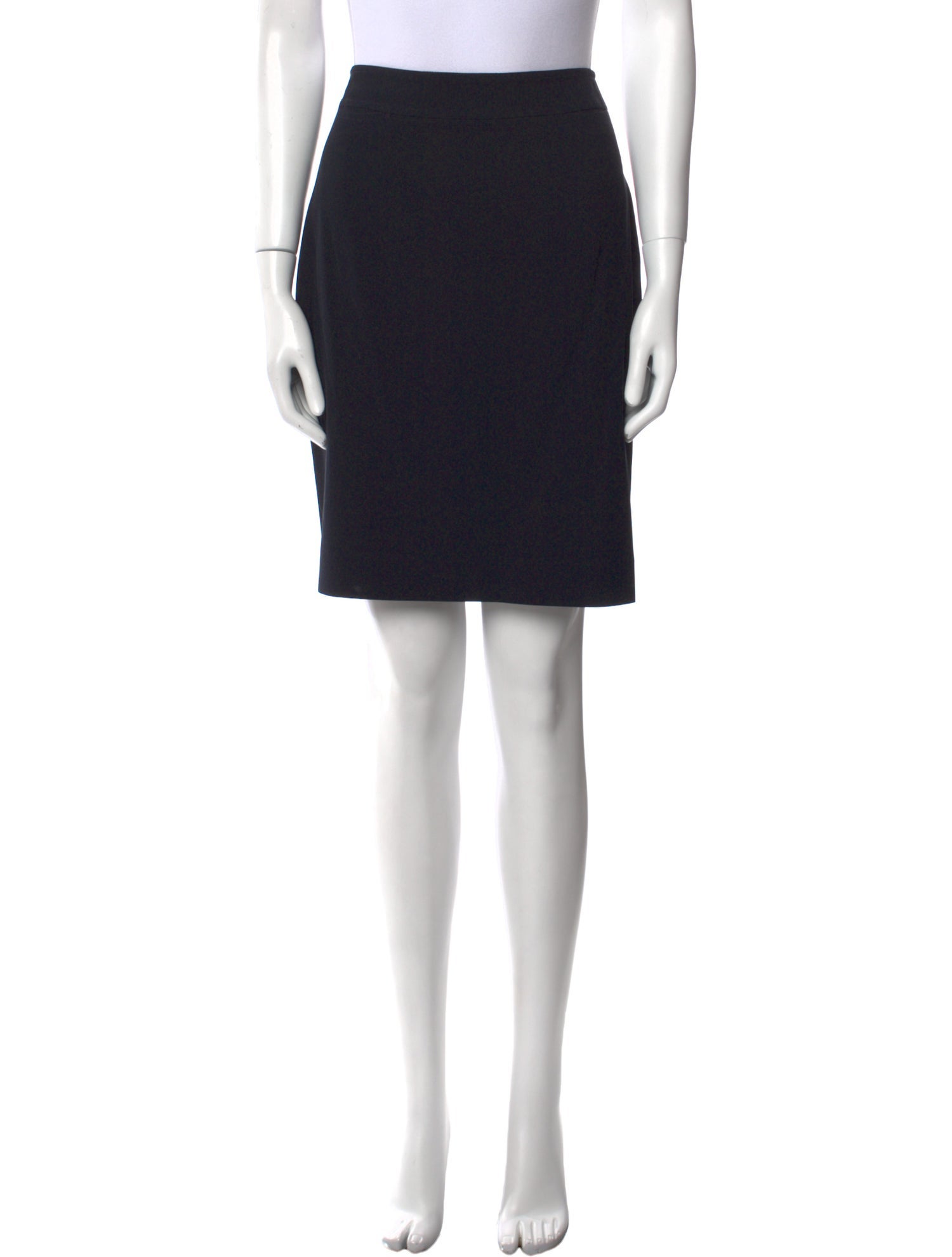 Donna Karan Wool Mini Skirt