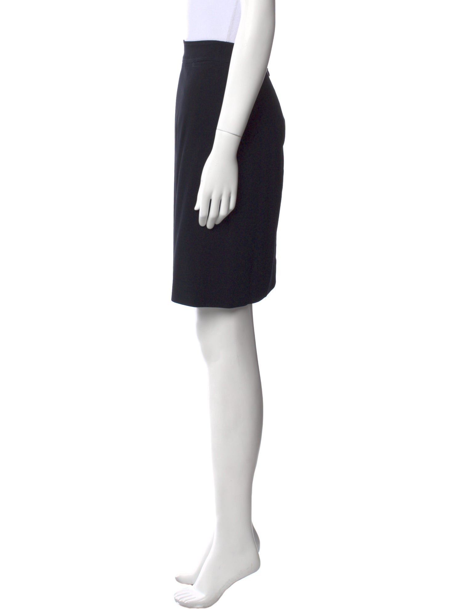 Donna Karan Wool Mini Skirt