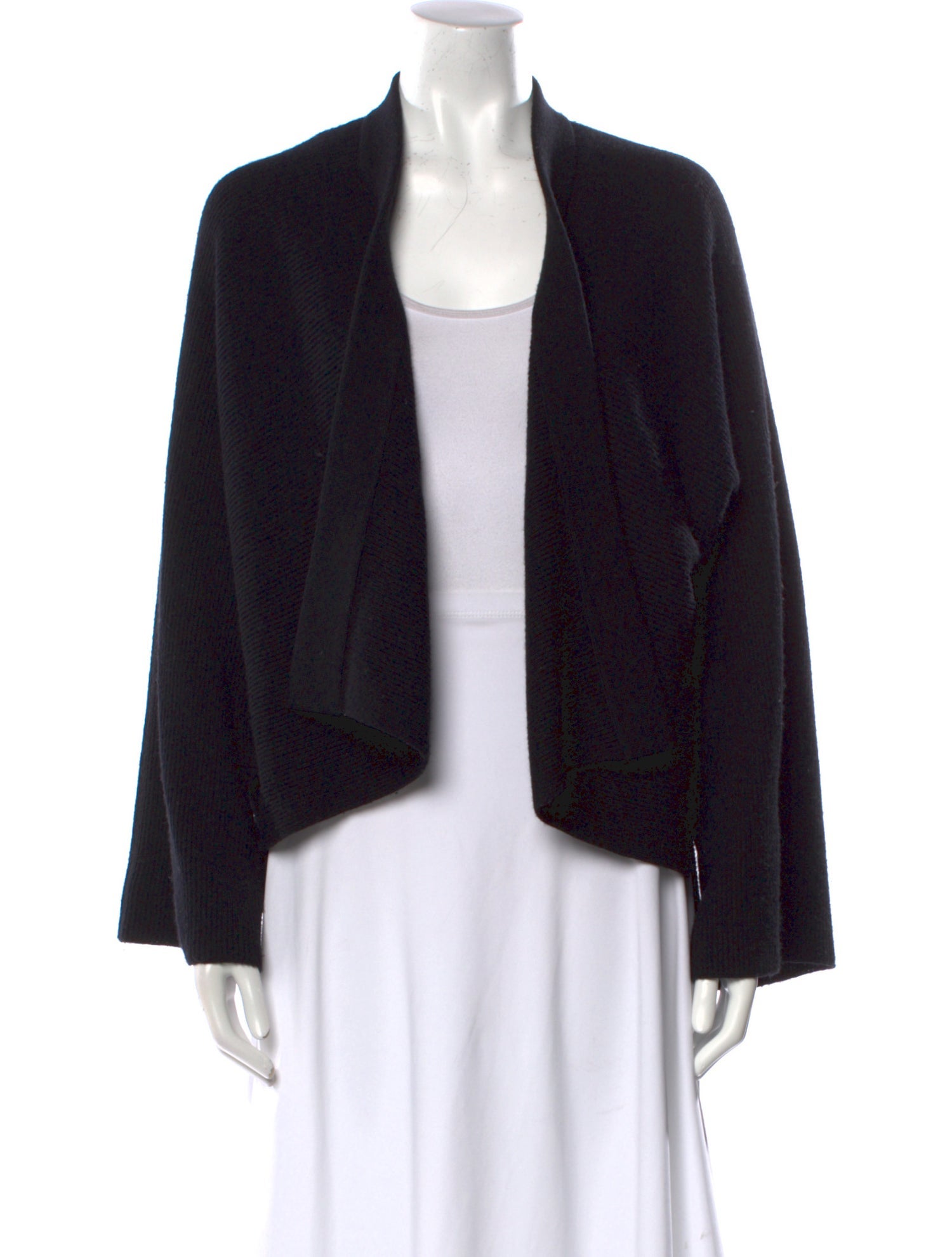 Donna Karan Cashmere Open Front Sweater