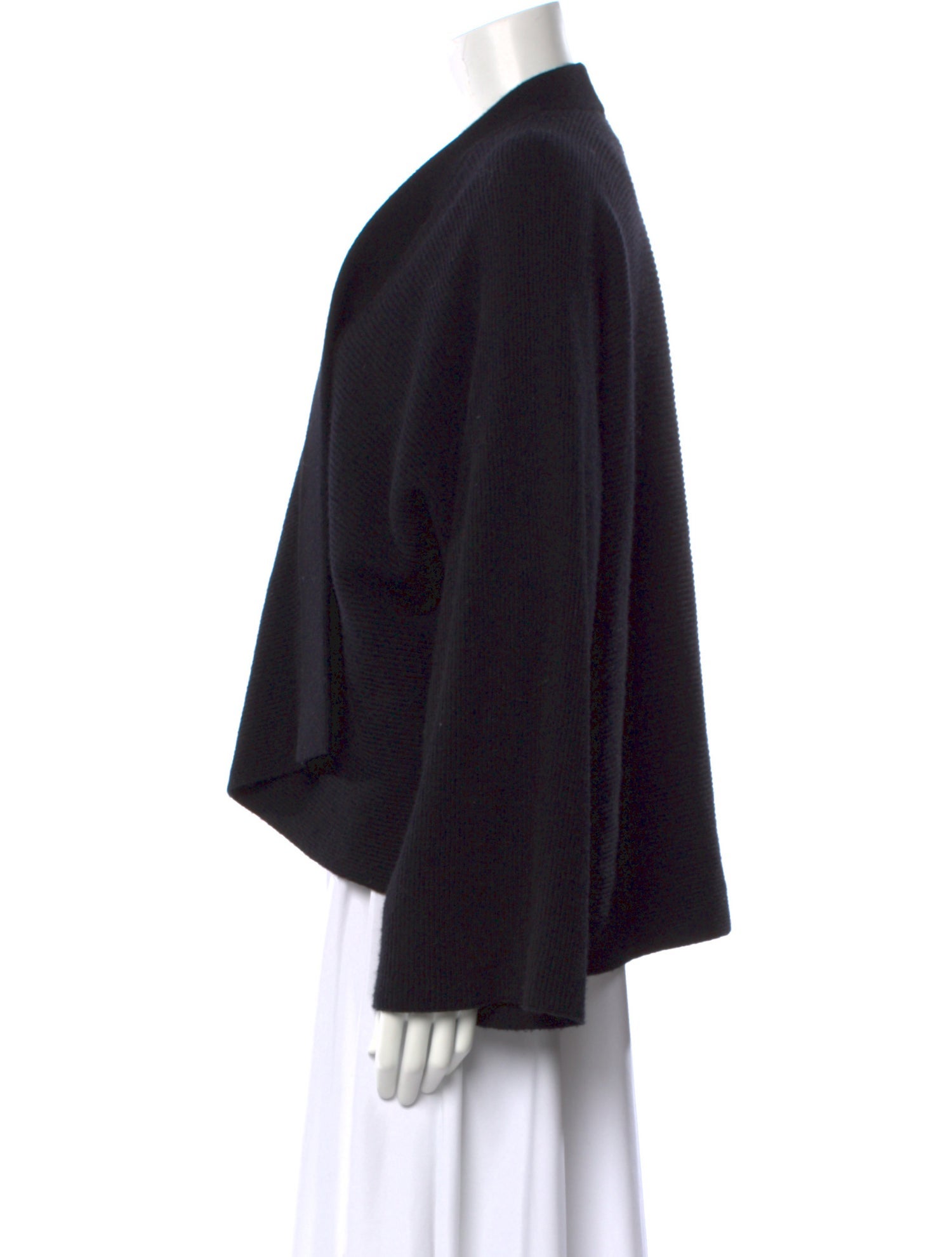 Donna Karan Cashmere Open Front Sweater