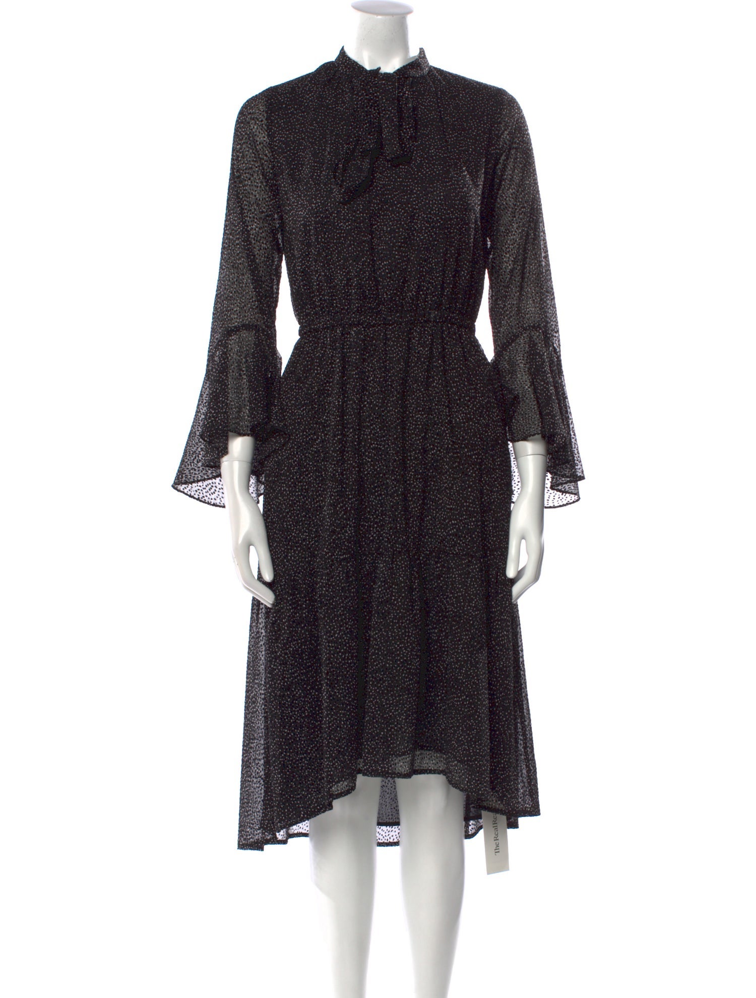 Donna Karan Mock Neck Knee-Length Dress w/ Tags