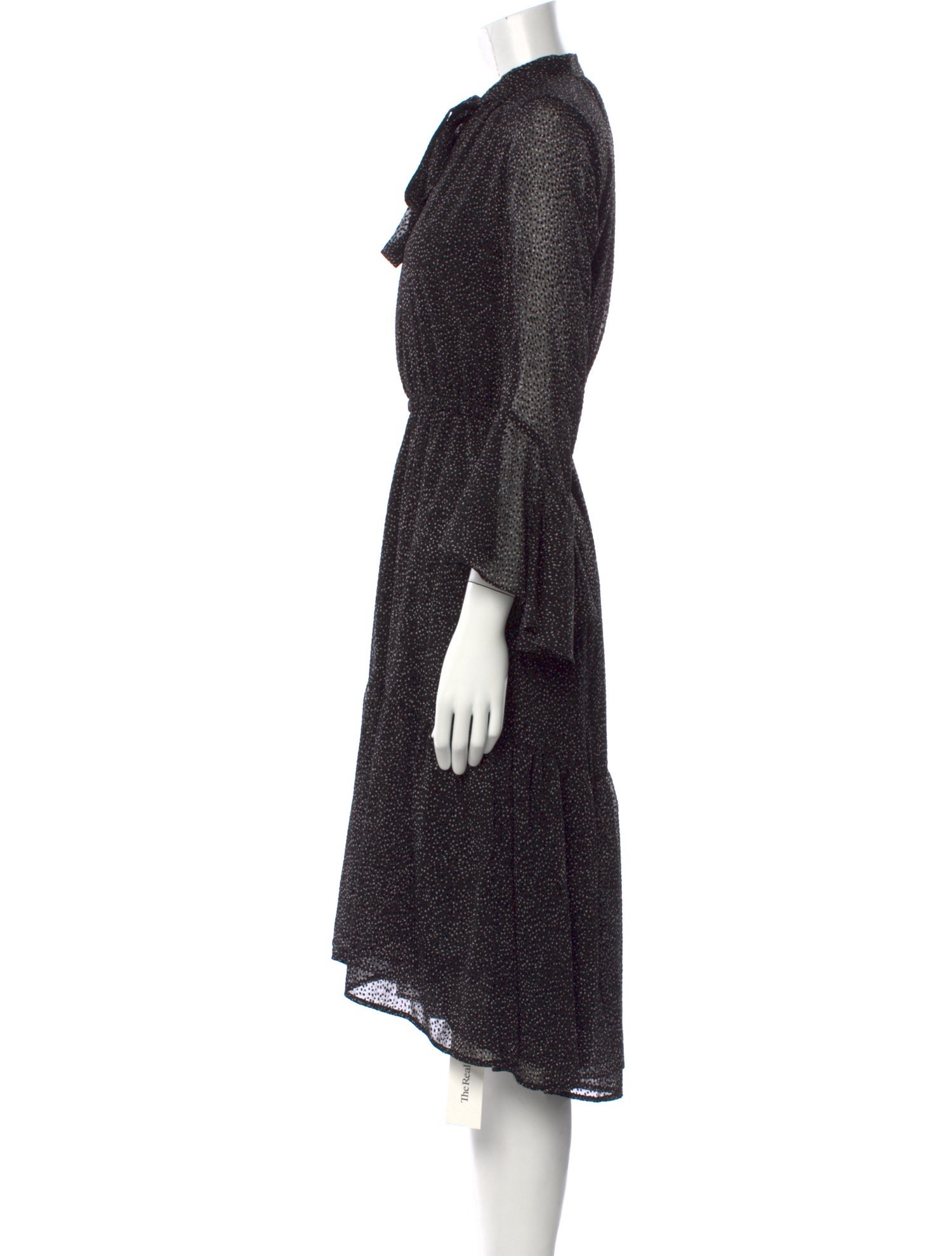 Donna Karan Mock Neck Knee-Length Dress w/ Tags