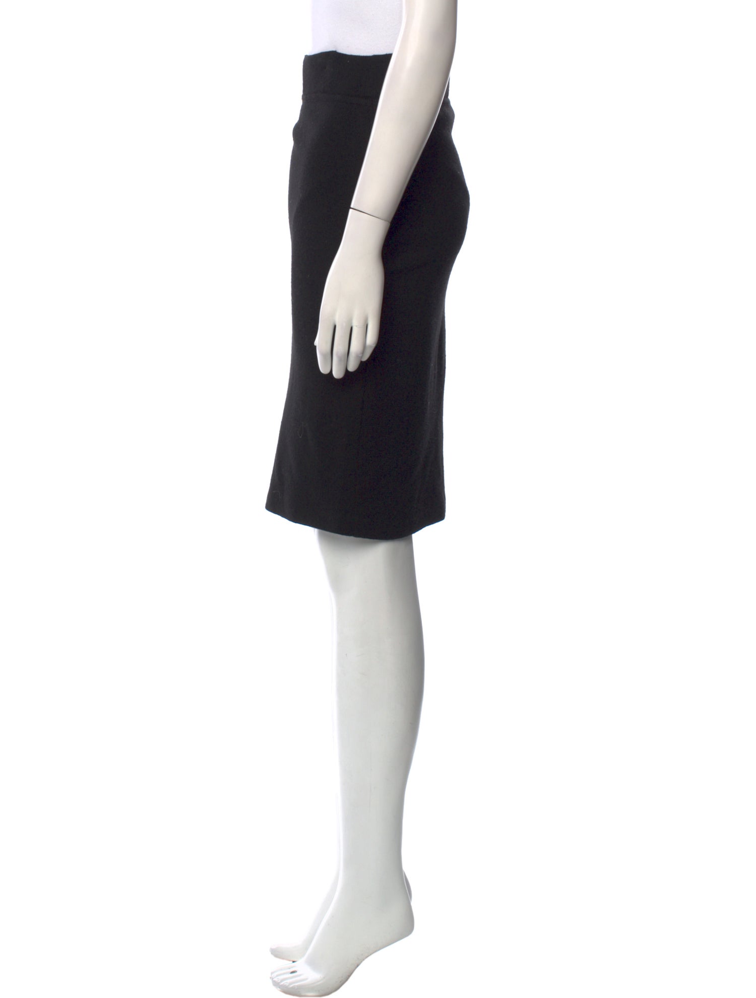 Donna Karan Wool Knee-Length Skirt