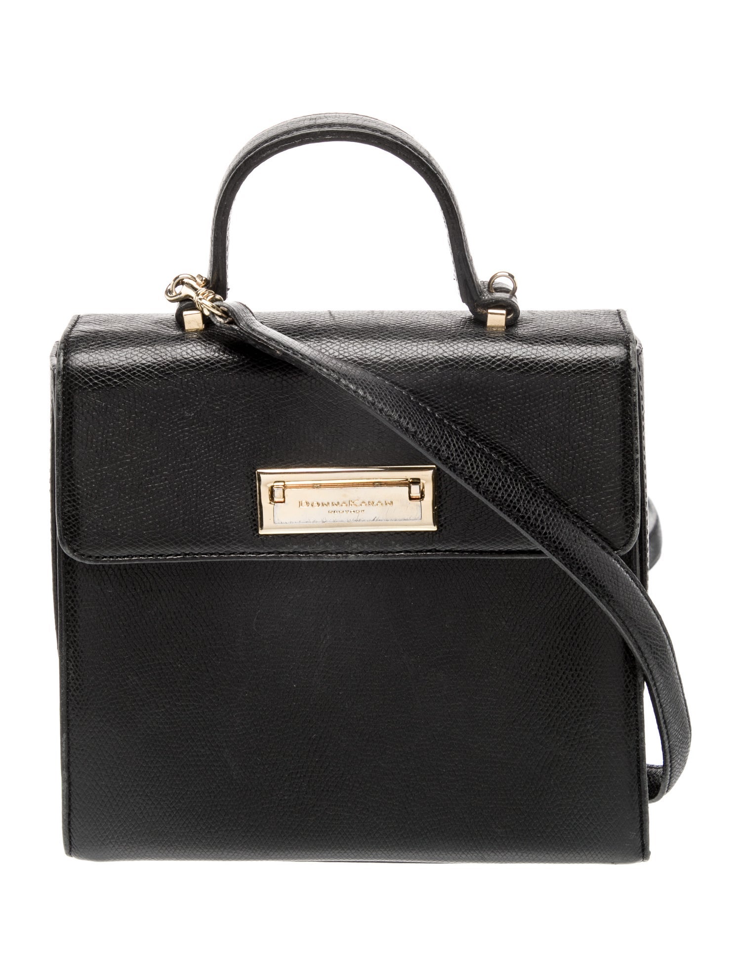 Donna Karan Leather Shoulder Bag